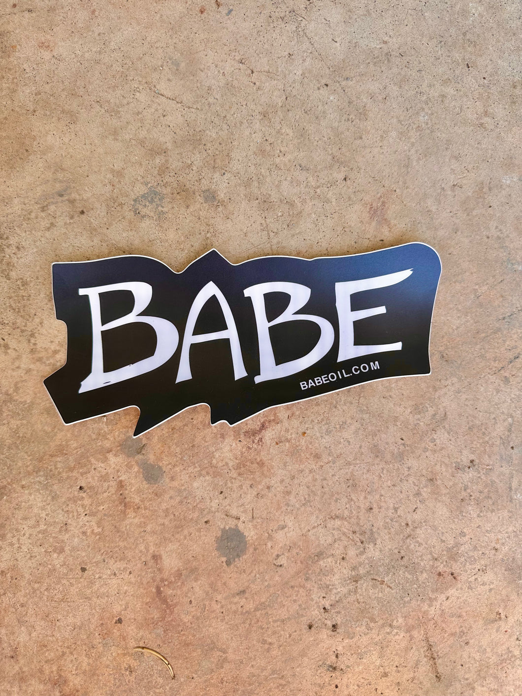 BIG BABE sticker